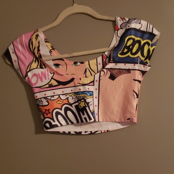 POW! Comic crop top - Picture 4 of 5